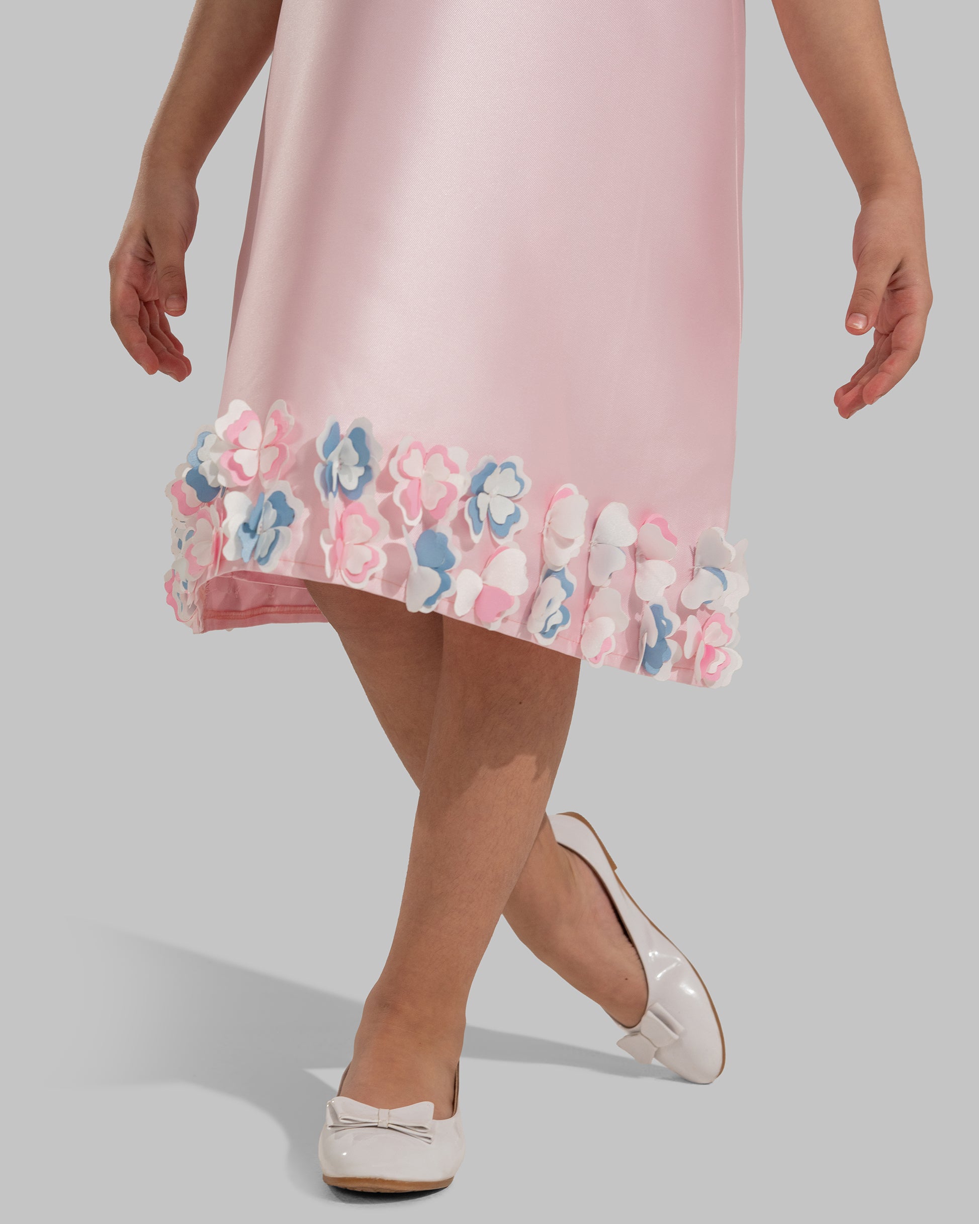 Floral Hem Shift Dress