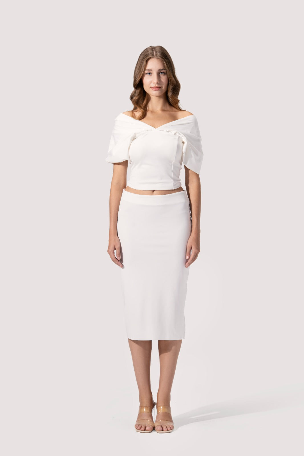 skirt High waist knee length tight fit