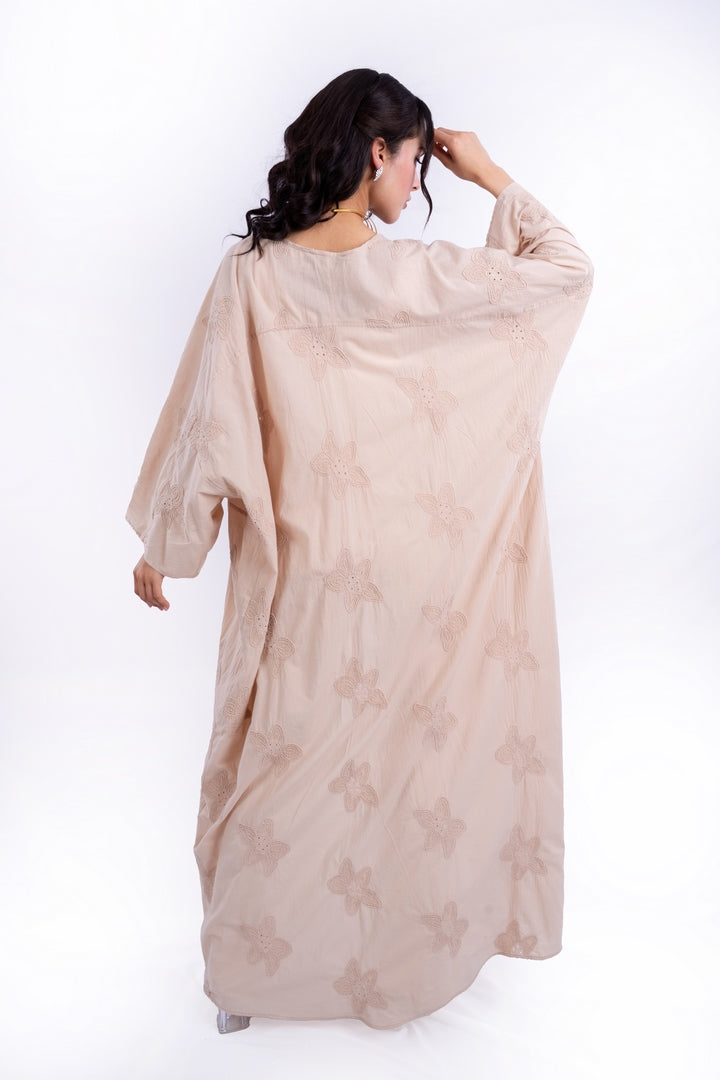 OVERSIZED KIMONO WITH  EMBROIDERY