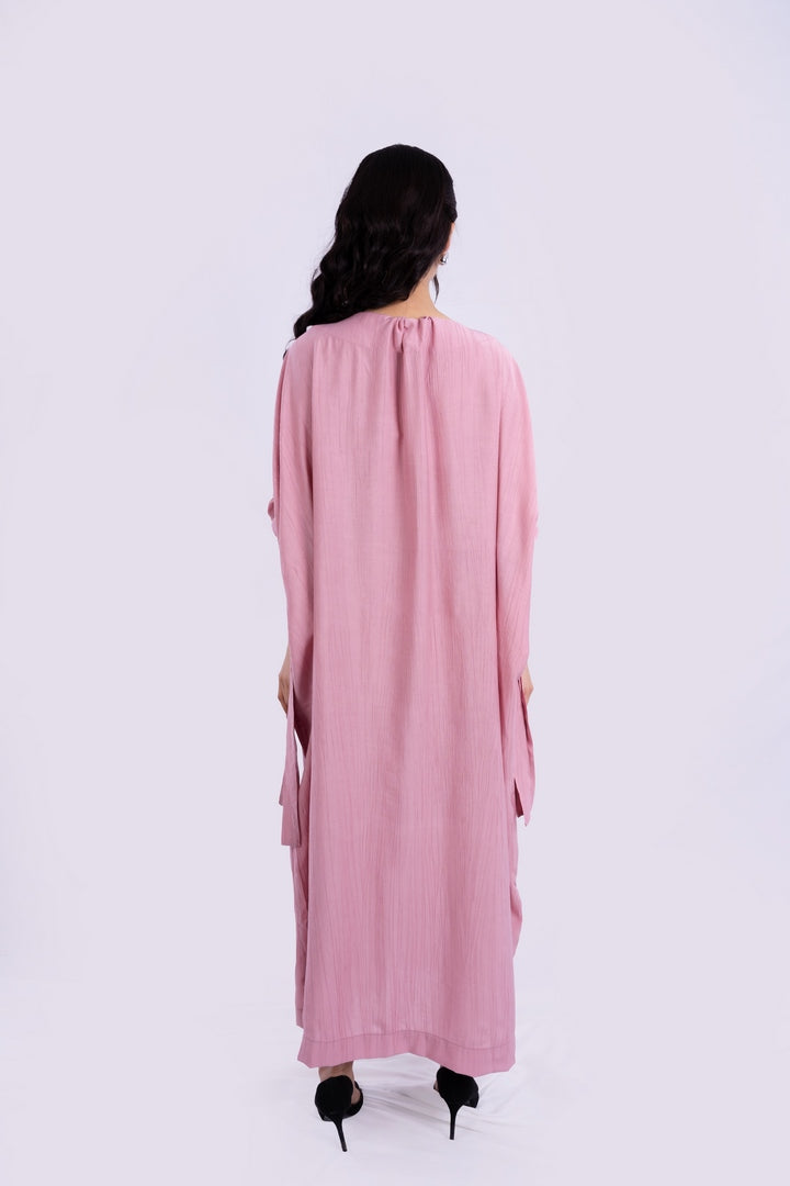 LONG DRESS OVERSIZED WITH FLOWERS