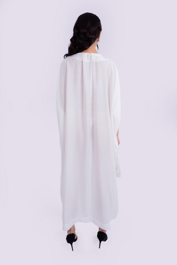 LONG DRESS OVERSIZED WITH FLOWERS