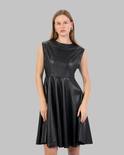 Shiny leather Dress