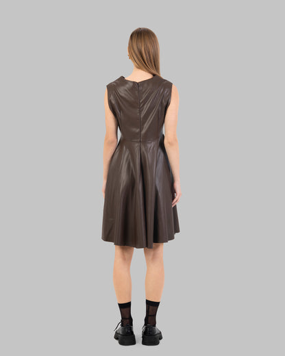 Shiny leather Dress