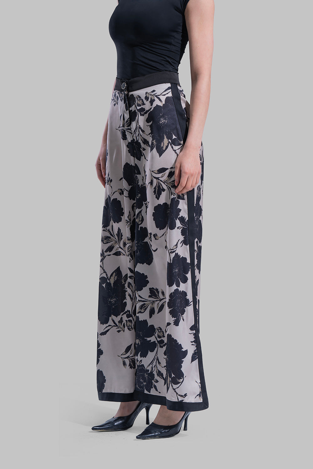 Straight High-Rise Pants