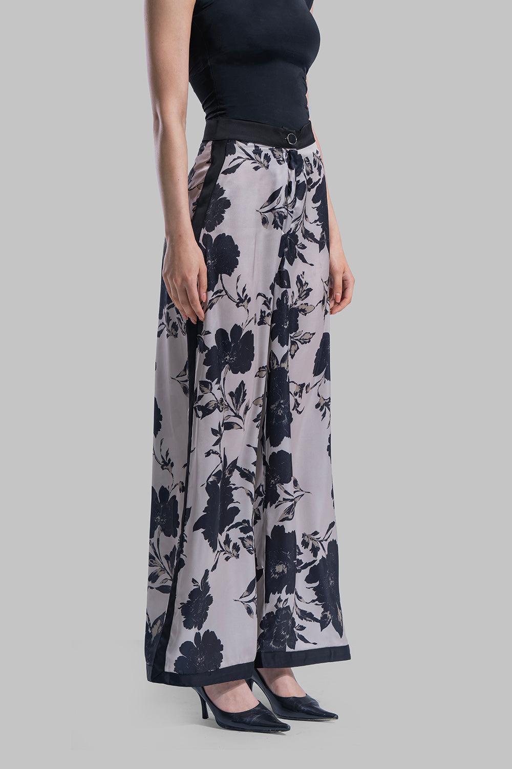 Straight High-Rise Pants