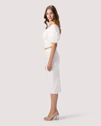 skirt High waist knee length tight fit